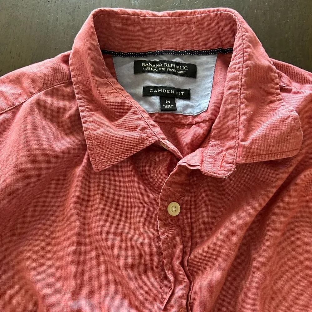 Banana republic Camden for lighted long sleeve button down shirt
